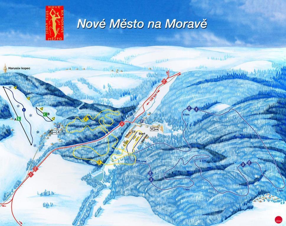 Luxusní Apartmán Family NMNM Nove Mesto na Morave Kültér fotó